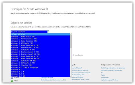 Windows 8.1 » Descarga de ISO .